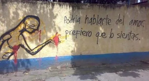 Frases en graffitis - Imagui