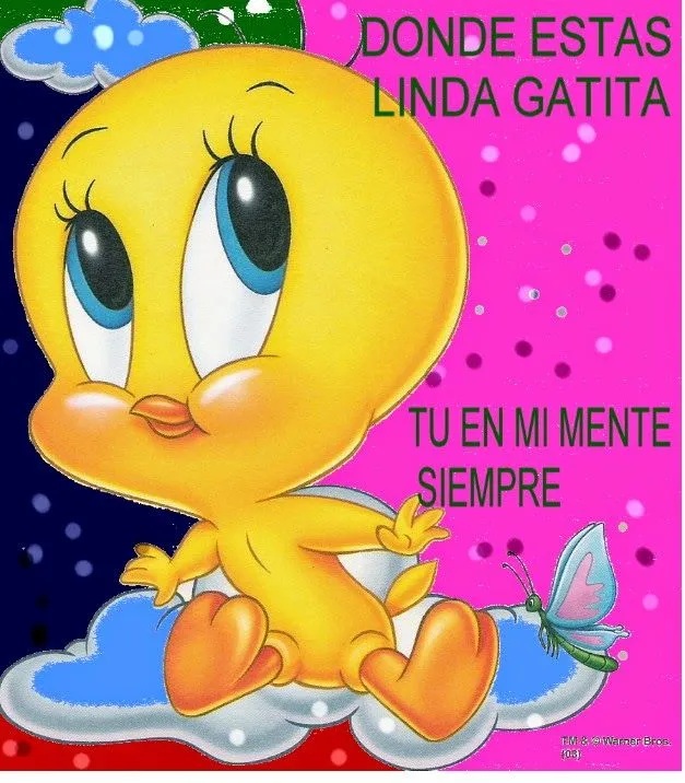 Imagenes de los lunituns bebés con frases de amor - Imagui