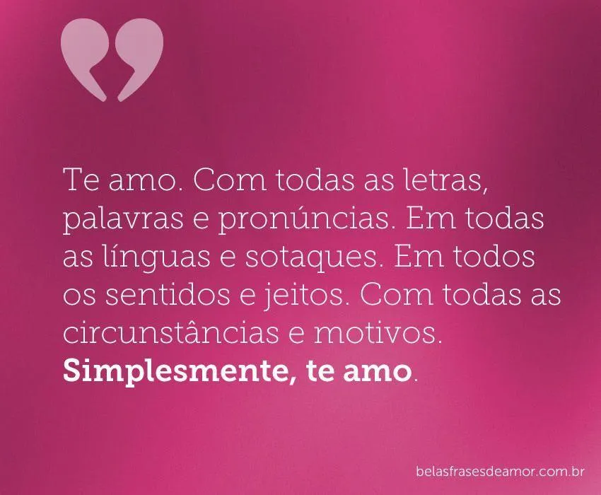 Frases de amor para namorado