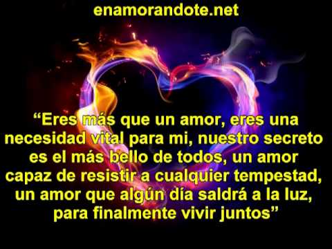 FRASES DE AMORES SECRETOS - YouTube