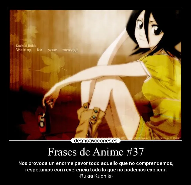 Frases de Anime #37 | Desmotivaciones