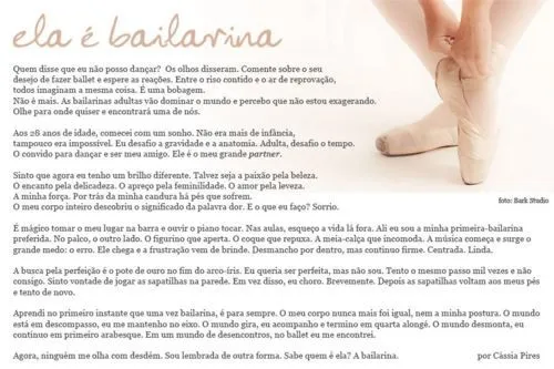 Frases de ballet tumblr - Imagui
