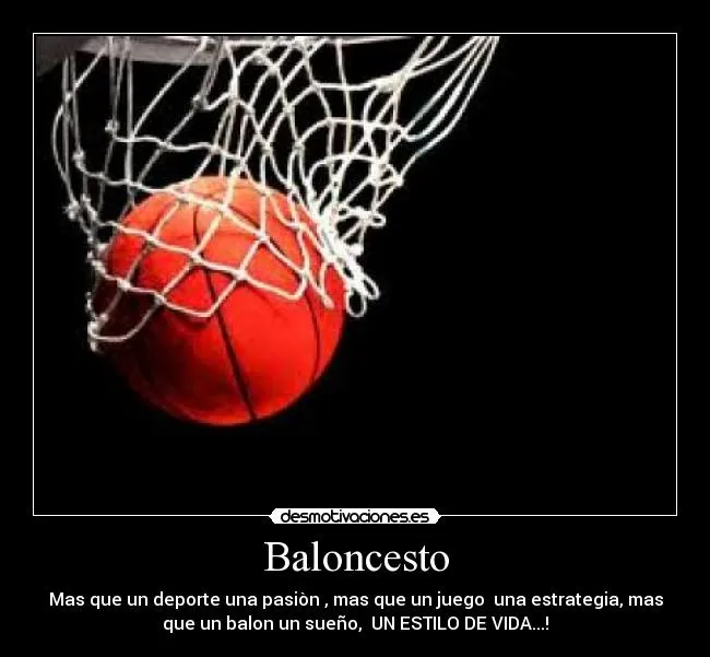 Frases del basquetbol - Imagui