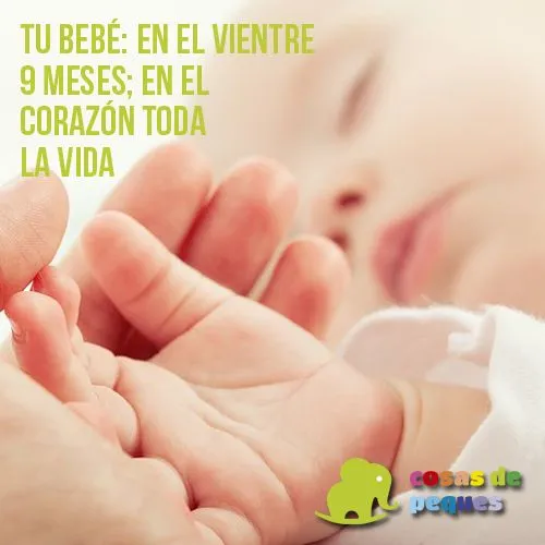 Frases de bebés: Tu bebés, en el vientre 9 meses… | Cosas de peques Frases de bebés: Tu bebés, en el vientre 9 meses… | Cosas de peques