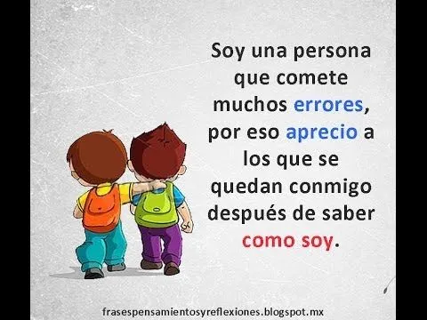 Frases bonitas de amistad - YouTube