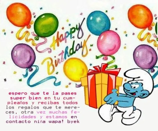 Frases bonitas de cumpleaños ~ Frases de cumpleaños