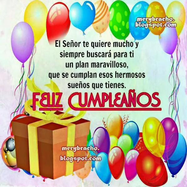 Nuevas Frases Bonitas para felicitar Cumpleaños Cristiano | Entre ...