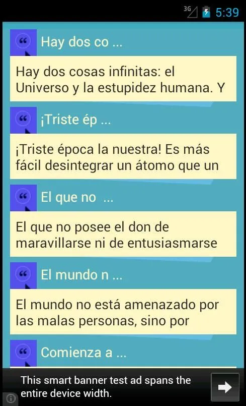 Frases Bonitas Frases Célebres - Android Apps on Google Play