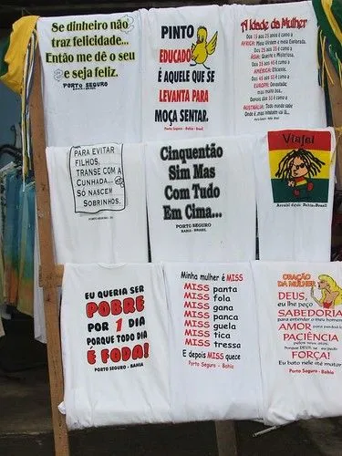 Frases graciosas para camisetas - Imagui