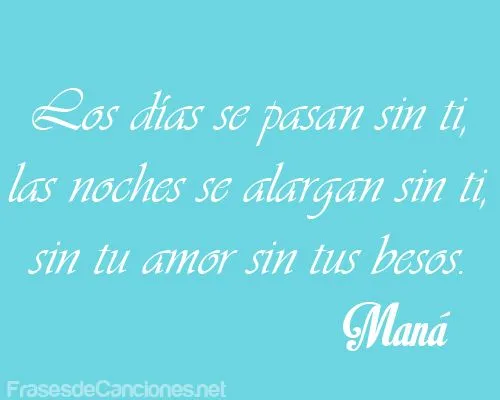 Frases de Canciones