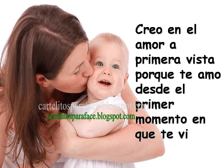 frases (cartelitos para face): frases bonitas para hijas "Creo en ...