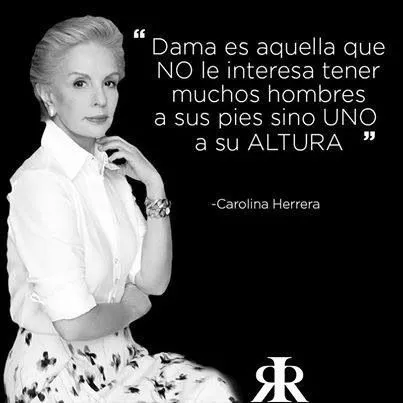 Frases célebres Carolina Herrera | Gusto Buen Vivir Frases célebres Carolina Herrera | Gusto Buen Vivir