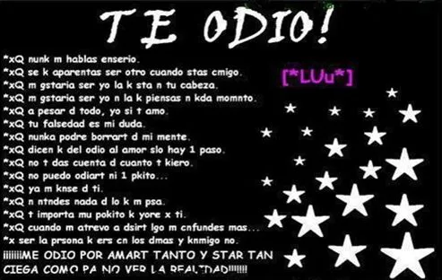 Imagenes • Los odio frases