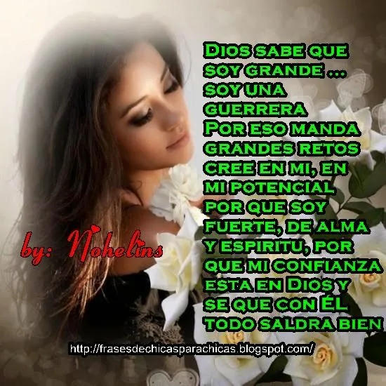 FRASES PARA CHICAS : GUERRERAS