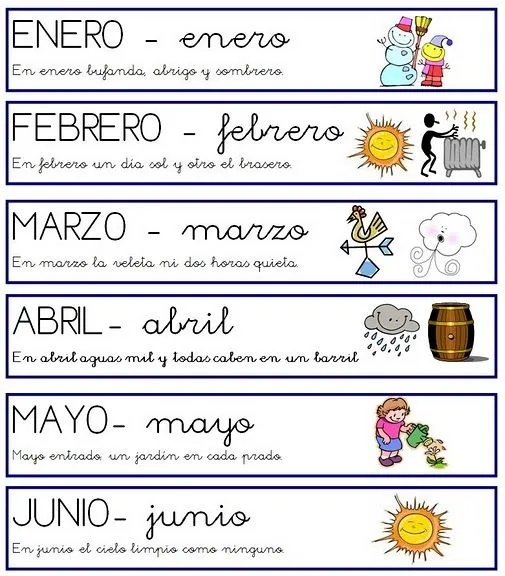 Frases chistosas de los meses del año - Imagui