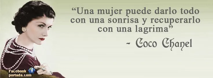 Frases de Coco Chanel | Inspiration | Pinterest | Coco Chanel ... Frases de Coco Chanel | Inspiration | Pinterest | Coco Chanel ...