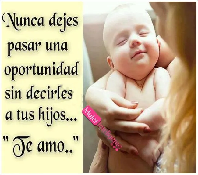 FRASES PARA COMPARTIR: MADRES E HIJOS