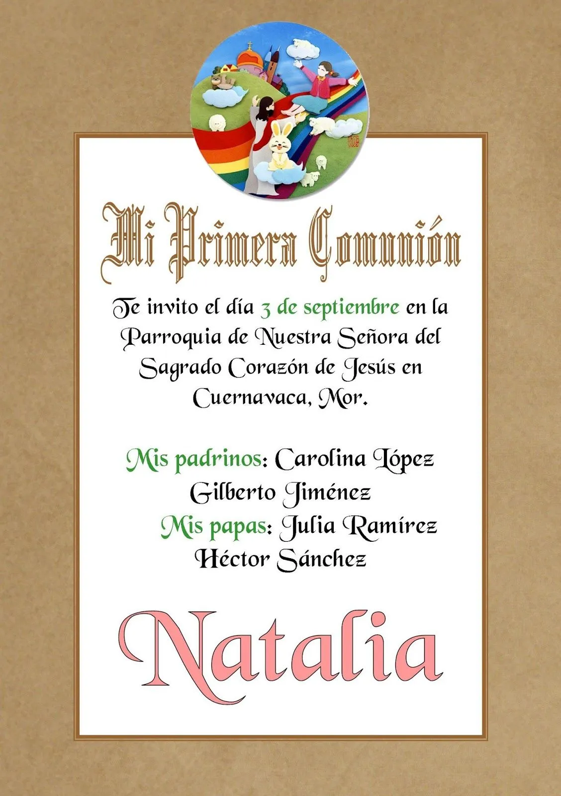 Frases de la Primera Comunión para recordatorios - Imagui