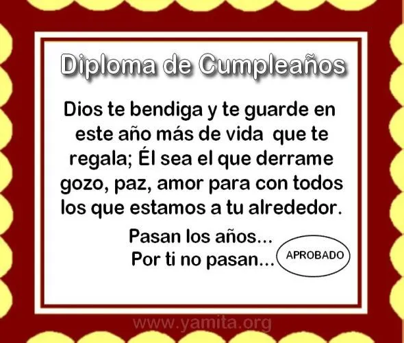 Frases cortas de cumpleaños ~ Frases de cumpleaños