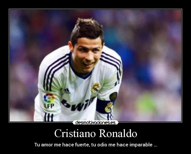 Frases de amor- cristiano ronaldo - Imagui