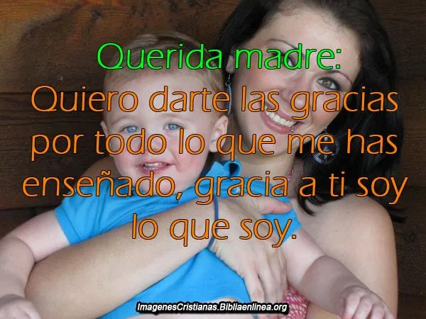 Frases Cristianas para el día de las Madres - Imagenes Cristianas