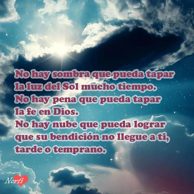 Frases cristianas motivadoras, alentadoras y de optimismo Frases cristianas motivadoras, alentadoras y de optimismo