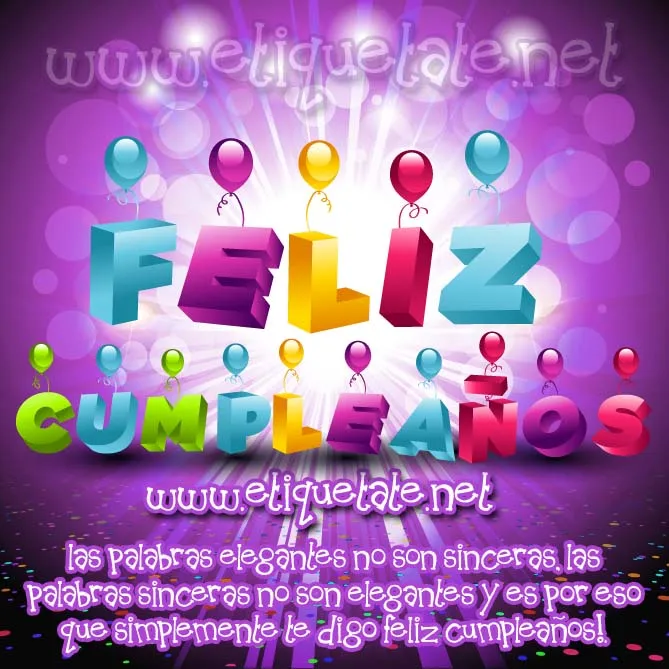 Frases para Cumpleaños - Imagenes para Etiquetar en Facebook Frases para Cumpleaños - Imagenes para Etiquetar en Facebook
