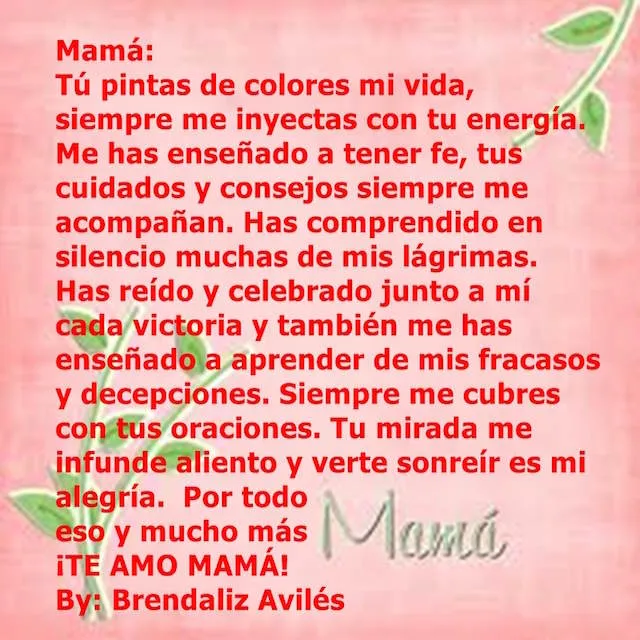 Frases de cumpleaños para mi mamá querida