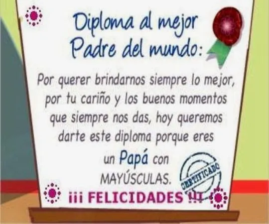 Frases de cumpleaños para papa ~ Frases de cumpleaños