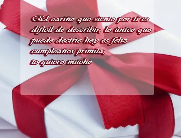 Frases de cumpleaños para una prima ~ Frases de cumpleaños