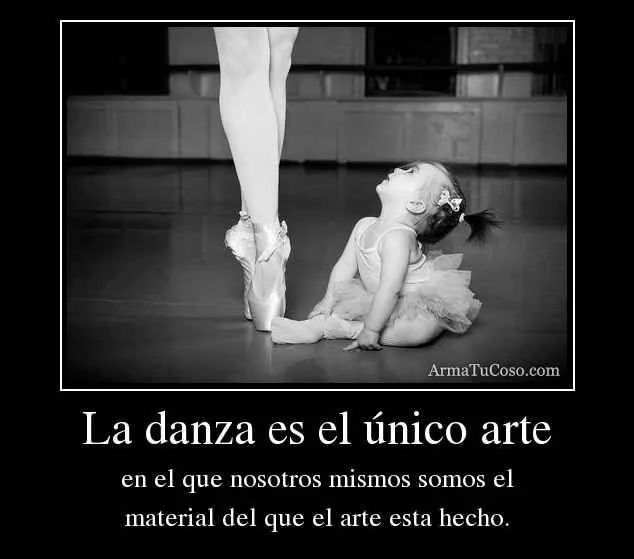 Frases Sobre Danza en Pinterest | Citas De Ballet, Problemas De ...