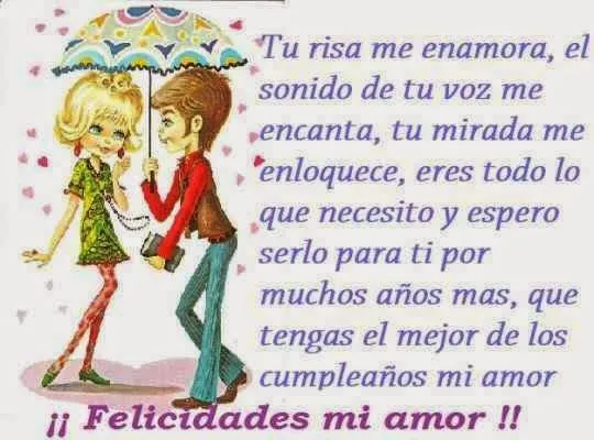 Frases con dedicatorias para mi novio por su onomastico ~ Frases ...