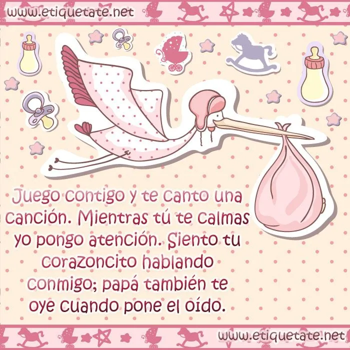 Frases y Dedicatorias para un recién Nacido para etiquetar en ...