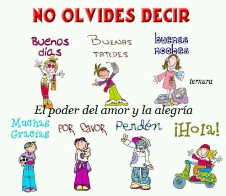 Frases de todos los dias | Educación; para vivir mejor | Pinterest ...