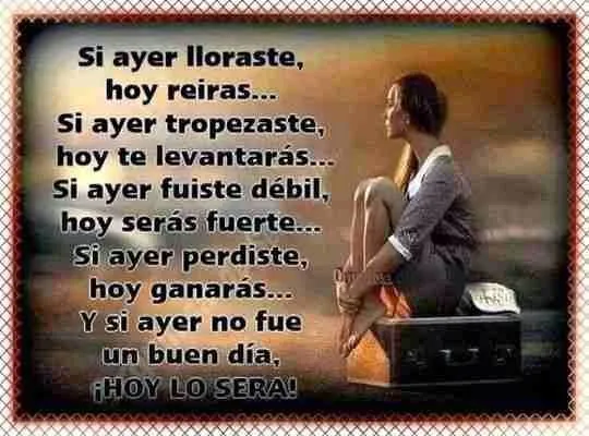 Frases de esperanza y animo para empezar el dia | Frases de felicidad Frases de esperanza y animo para empezar el dia | Frases de felicidad