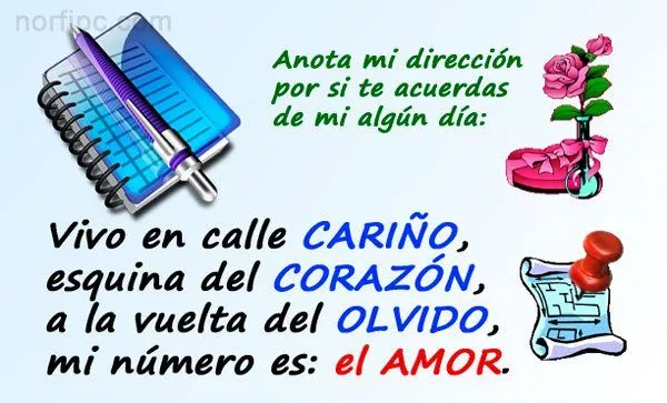 Frases de Facebook, de amor, bonitas, para enviar y poner en tu muro Frases de Facebook, de amor, bonitas, para enviar y poner en tu muro