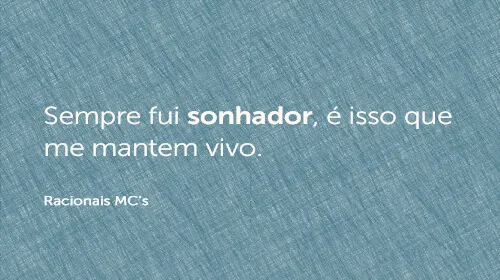 Frases Para Facebook: Frases de Racionais MC's #4