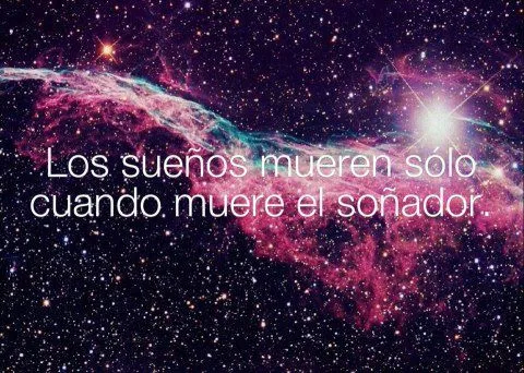 Frases de amor con fondos de galaxia - Imagui