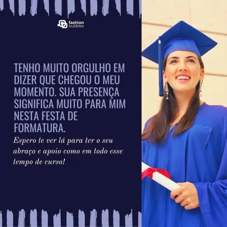 Frases de formatura: 50 mensagens e cartões para compartilhar | Fashion Bubbles Frases de formatura: 50 mensagens e cartões para compartilhar | Fashion Bubbles