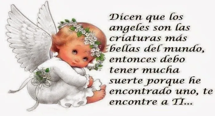 Frases Y más Frases...: Dicen que los ángeles Frases Y más Frases...: Dicen que los ángeles
