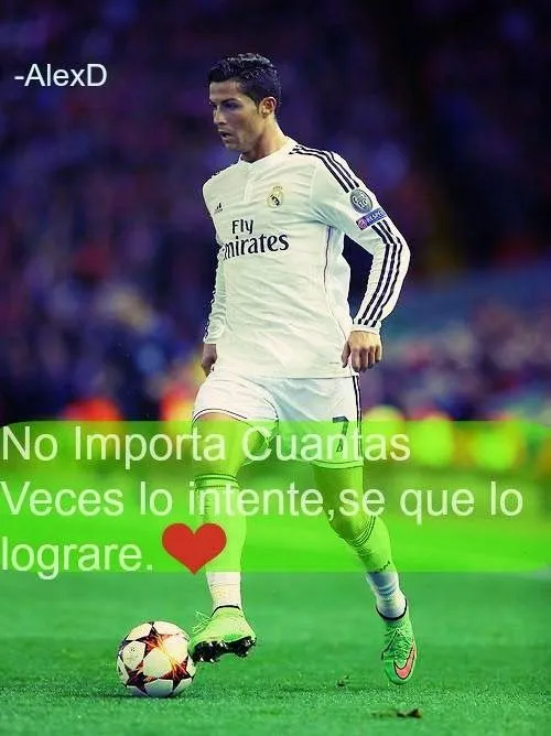 Frases Fútboleras: Cristiano Ronaldo