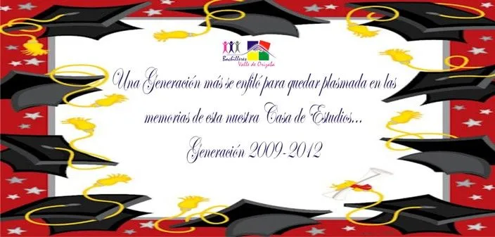 Frases para graduación de bachiller - Imagui