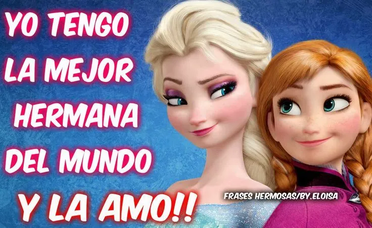 FRASES DE HERMANAS on Pinterest | Te Quiero, Dios and Frases