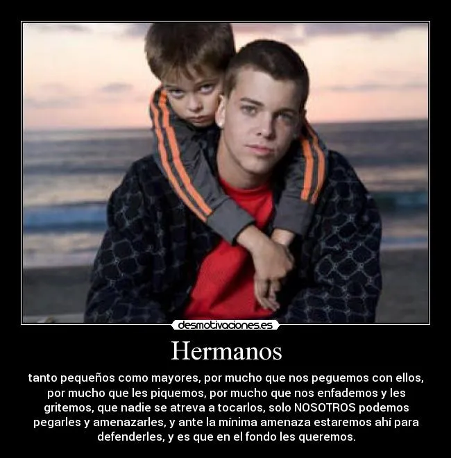 Frases para un hermano mayor - Imagui