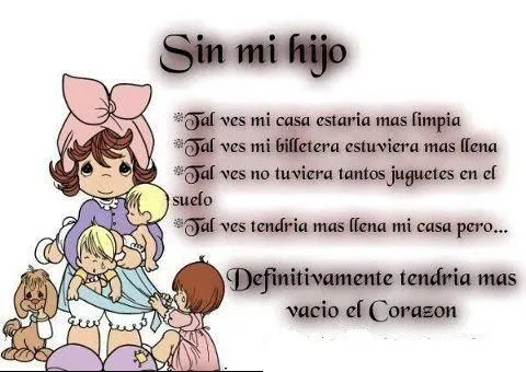 Imagenes con frases lindas para mi bebé - Imagui