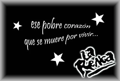 Frases en imágenes de la banda de rock argentina La Renga - Mil ...