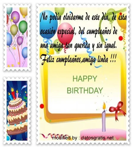 Frases con imágenes de cumpleaños para postear en Facebook ... Frases con imágenes de cumpleaños para postear en Facebook ...