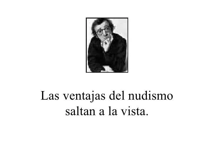 Frases ingeniosas de Woody Allen