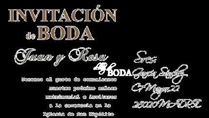 Frases para invitaciones de boda: ideas | Handspire