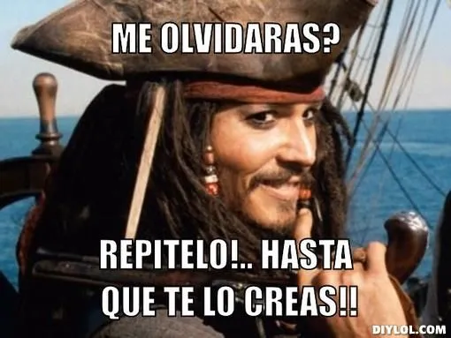 frases de jack sparrow repitelo hasta que te lo creas - Buscar con ...